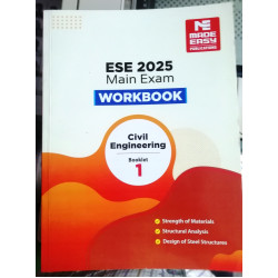 ESE MAINS -2025  WORK BOOK CIVIL ENGINEEING MADE ESY  SET