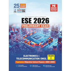 ESE 2026: Preliminary Exam: Electronics and Telecommunication Engg. Objective Solved Paper Vol-1