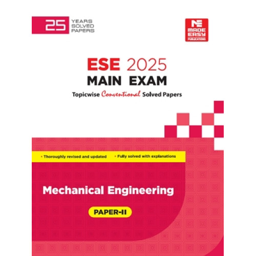 ESE 2025 Mains Examination: Mechanical Engineering Conventional Paper-2