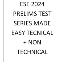 ESE 2024 CIVIL ENGINEERING MAINS TEST SERIES MADE EASY