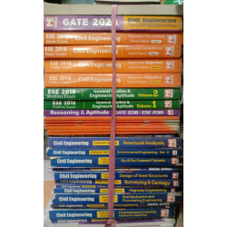 GATE,ESE Civil Engineering Study Material 2018 (set of books 31) made easy